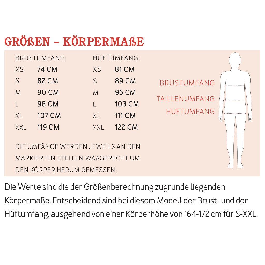 Papierschnittmuster Sommerkleid Frau Konni XS-XXL